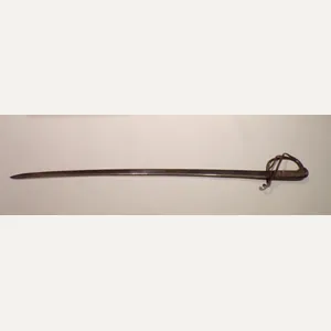 Scarce Early Victorian Pipe Back Light Cavalry Sword.