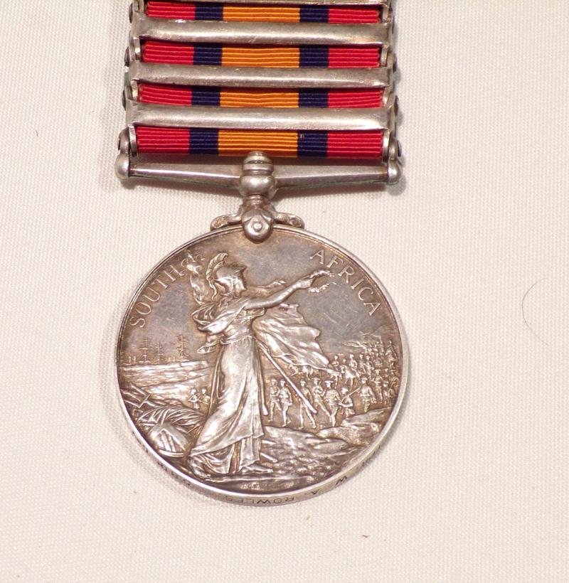 QSA + 5 to Tpr Rowels 58th Imperial Yeomanry — image 3