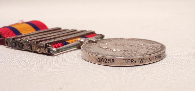 QSA + 5 to Tpr Rowels 58th Imperial Yeomanry — image 4