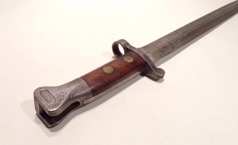 Boer War Lee Metford MkII Bayonet by Sanderson with Frog. — image 3