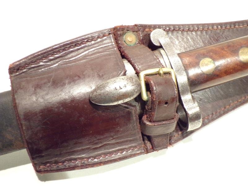 Boer War Lee Metford MkII Bayonet by Sanderson with Frog. — image 9