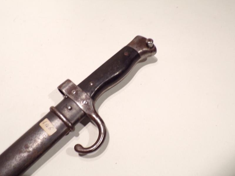 French M1892 Mannlicher Berthier Carbine Bayonet — image 3