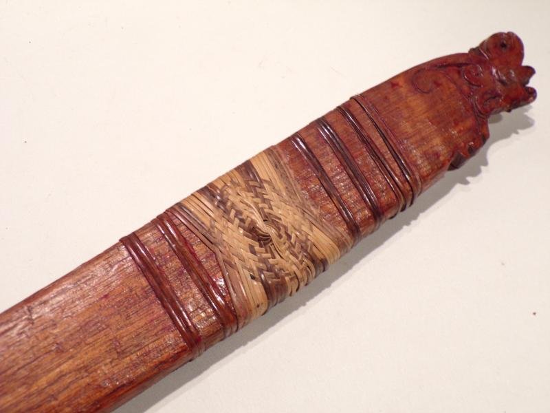 Vintage Indonesian Mandau Sword. — image 4