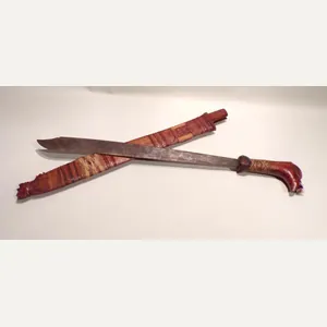 Vintage Indonesian Mandau Sword.