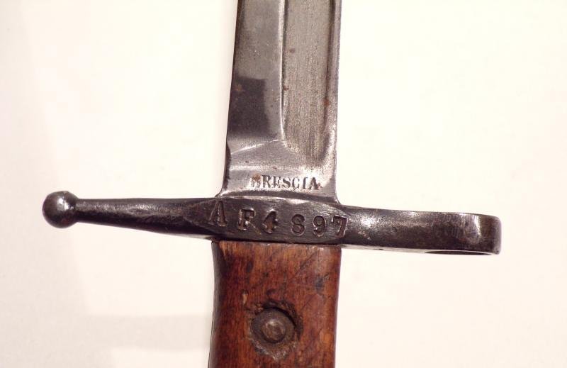 1891 Italian Mannlicher-Carcano Carbine Bayonet. — image 4