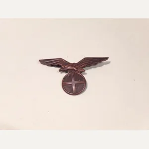 Rare WW2 Era Norwegian Vidkun Quisling Cap Badge