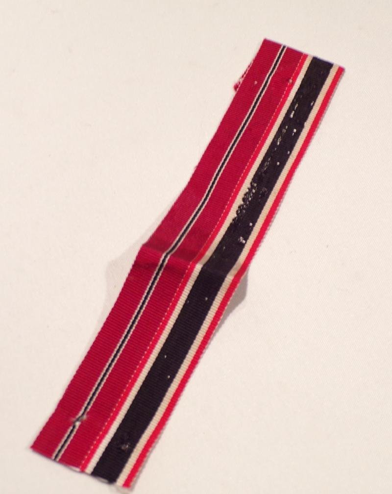 WW2 German Double Award Tunic Ribbon. — image 2