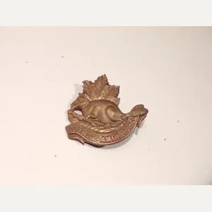 Kings Colonials British American Squadron Cap Badge.