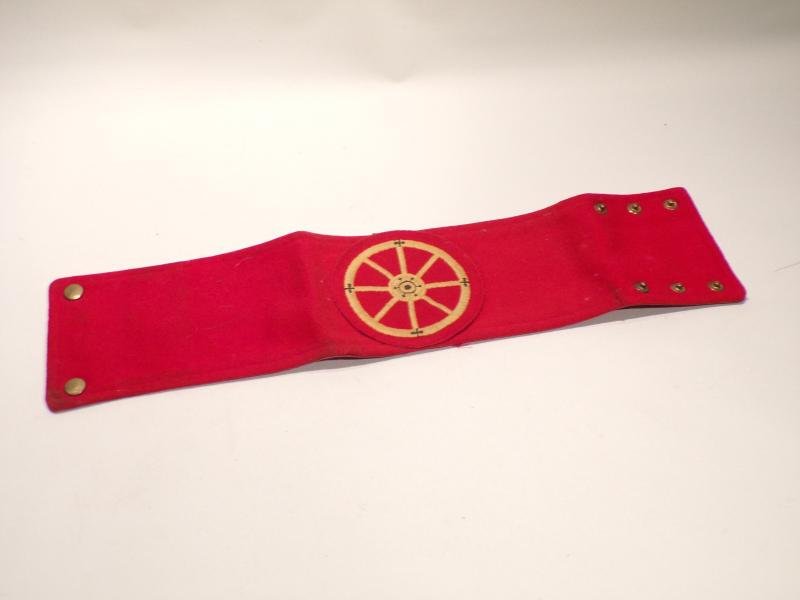 Vintage Royal Logistics Corps Movement Control Arm Band — image 2