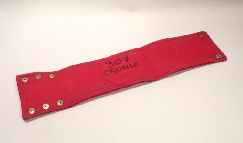 Vintage Royal Logistics Corps Movement Control Arm Band — image 3