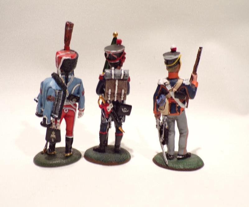 Three Vintage Del Prado Painted Die Cast Figures – UK & France 1 — image 2