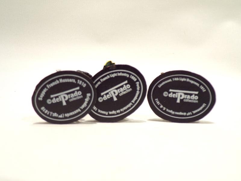 Three Vintage Del Prado Painted Die Cast Figures – UK & France 1 — image 3