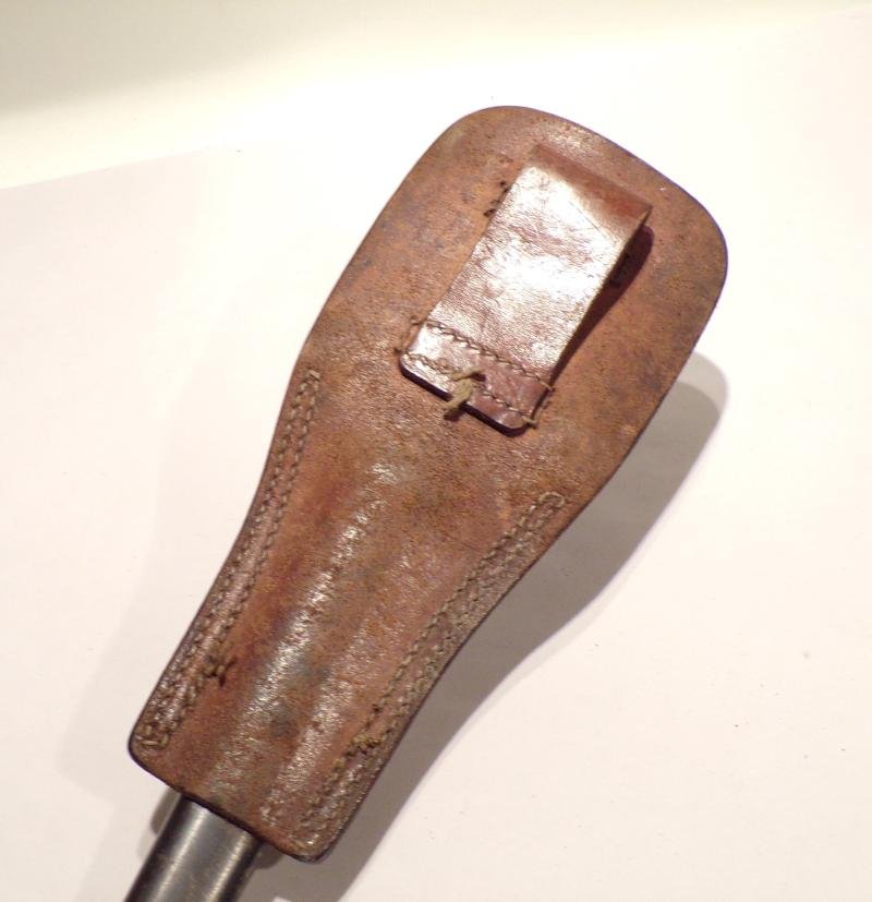 WW1 Era French M1892 Mk2 Mannlicher Berthier Bayonet & Frog. — image 8