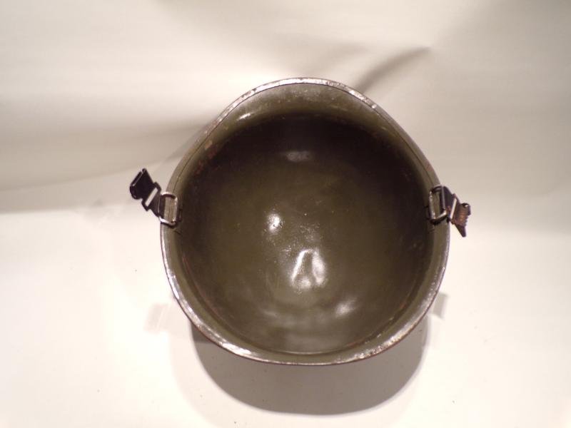 Korean War Era US M1 Helmet, Liner & Camo Cover. — image 5