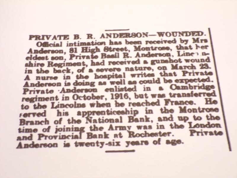 WW1 Medal Pair to Anderson Cambridgeshire Regiment. — image 6