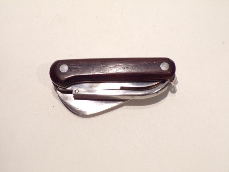 Vintage Ibberson Double Sharp Gardeners Folding Knife. — image 5