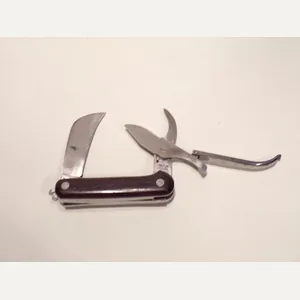 Vintage Ibberson Double Sharp Gardeners Folding Knife.