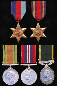A 14th Army 'Gunners' Burma campaign & long service medal …