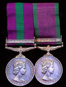 A Gurkha 'Jungle Fighter's' pair of medals for 2 x …