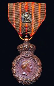 France: Saint Helena Medal 1792-1815 (Medaille de Sainte-Helene 1792-1815). With …