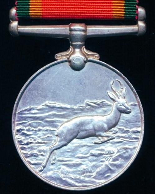 Union of South Africa: Africa Service Medal (203094 G. W. H. Calderbank) — image 4