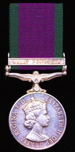 General Service Medal 1962. With clasp 'Malay Peninsula' (Sgt. 469 …