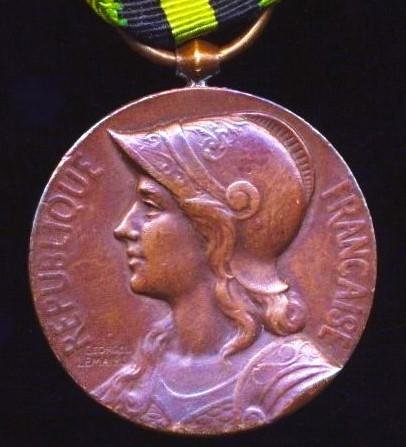 France: Franco-Prussian War Medal 1870-1871. 1st 'Ordnance' issue type (Medaille Commemorative De La Guerre 1870-1871) — image 2