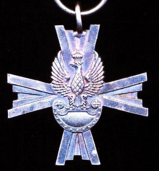 Poland (Republic): The Cross of Combat Action of the Polish Armed Forces in the West. 2nd type issue. With clasp 'Axel' — image 2