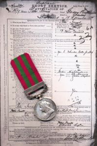 India General Service 1895-1902, 1 clasp, Relief of Chitral 1895 …