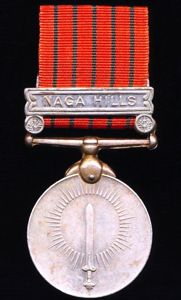 India: General Service Medal 1947-65. With clasp 'Naga Hills' (2764452 …