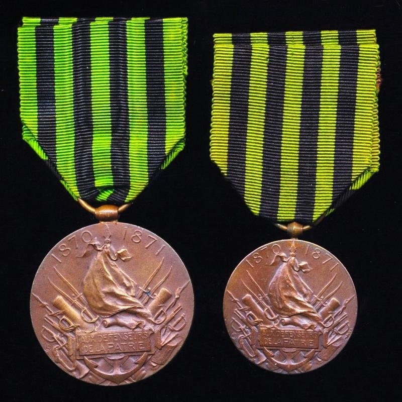 France: Franco-Prussian War Medal 1870-1871. 2nd 'Large' type, or 'Grande Modele' (Medaille Commemorative De La Guerre 1870-71) — image 2