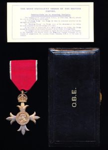 Order Of The Most Excellent Order of the British Empire …