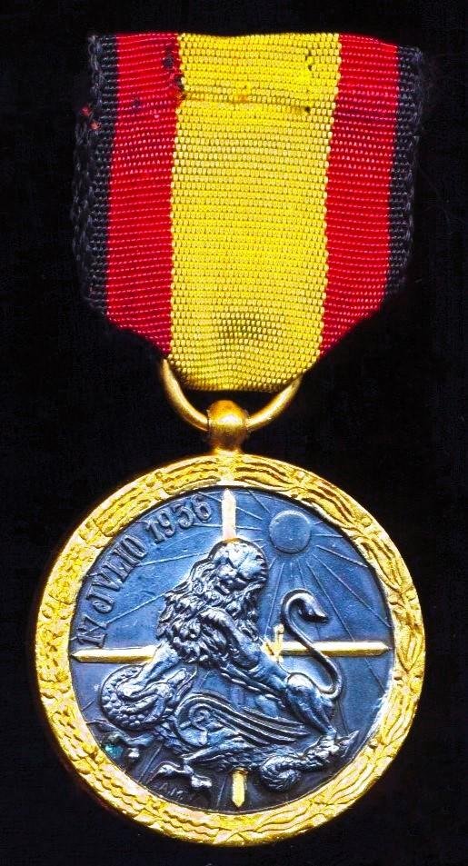 Spain (Franco era): Medal for the Campaign of 1936-1939 (Medalla de la Campaña 1936-1939) — image 3