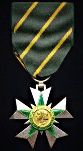 France: Order of Combatant Merit (Ordre du Mérite Combattant, chevalier). …