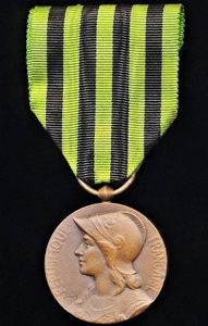 France: Franco-Prussian War Medal 1870-1871. 1st 'Ordnance' type (Medaille Commemorative …