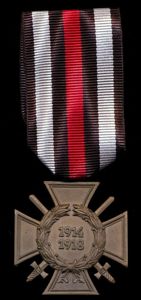 Germany (Third Reich): Honour Cross 1914-1918. With 'Swords' for combatants