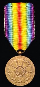 Belgium: Interallied Victory Medal 1914-1918 (Medaille de la Victorie)