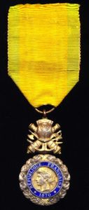 France: Military Medal (Medaille Militaire). 3rd Republic, 1870-1940 type, with …