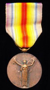 France: Interallied Victory Medal (Medaille Inter-Alliee De La Victorie 1918). …