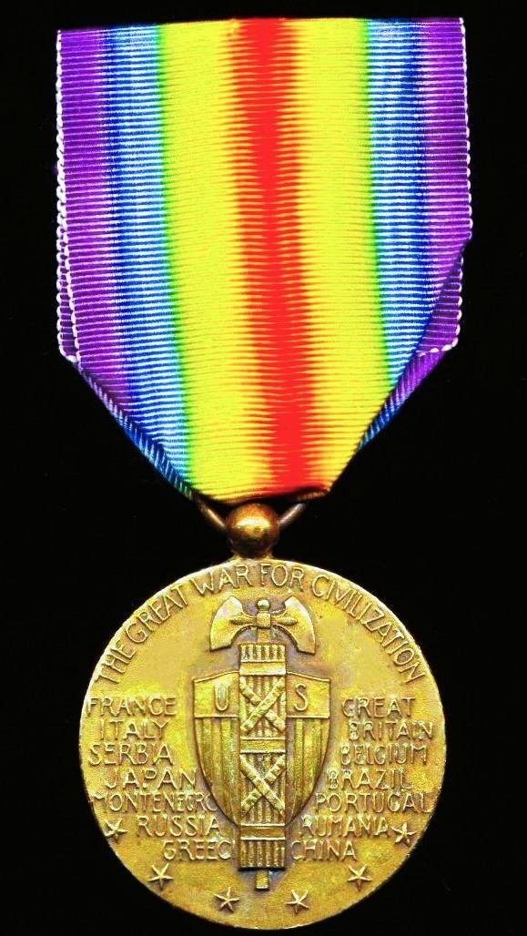 United States: Interallied Victory Medal 1918. No clasp — image 3