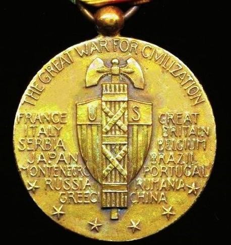 United States: Interallied Victory Medal 1918. No clasp — image 4