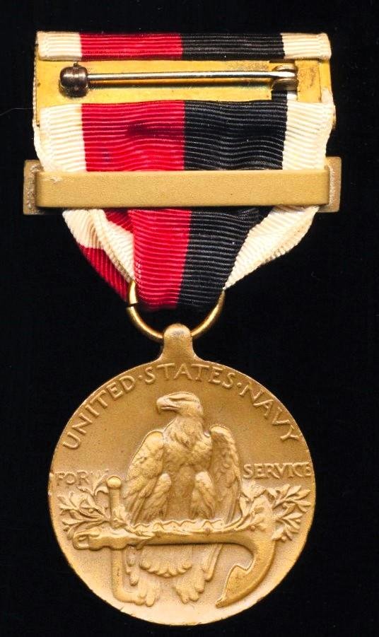 United States: Navy Occupation Service Medal 1945-1990. With clasp 'Europe' & 'Berlin Airlift' plane emblem on riband. With United States Navy reverse — image 4