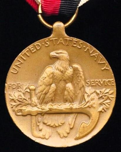 United States: Navy Occupation Service Medal 1945-1990. With clasp 'Europe' & 'Berlin Airlift' plane emblem on riband. With United States Navy reverse — image 5