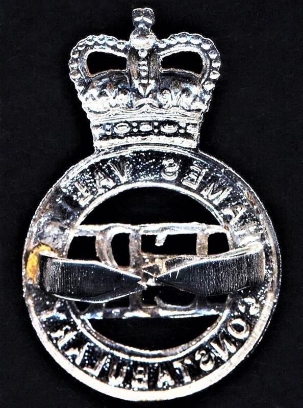 British Police: Thames Valley Constabulary. EIIR Queen's Crown cap badge — image 2