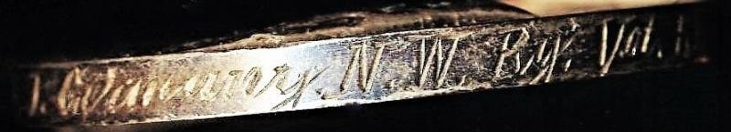 Volunteer Long Service Medal (India & the Colonies). GV issue (Volunteer A. J. Germany. N. W. Ry. Vol. Rifles.) — image 5