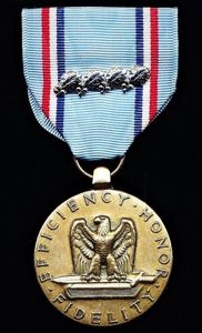 United States: Air Force Good Conduct Medal. With 4 x …