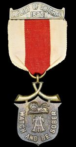 Army Temperance Association India: Six Year Medal (ATAI.6). With campaign …