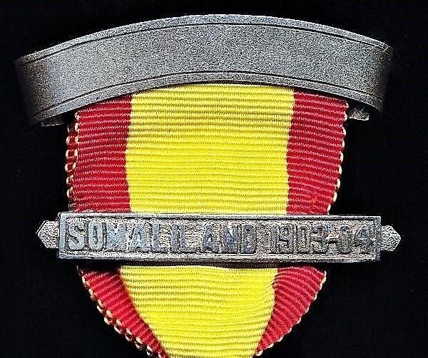 Army Temperance Association India: Eight Year Medal (ATAI.8) 'The Assaye Star', with integral top riband bar, and the campaign clasp 'Somaliland 1903-04' — image 3