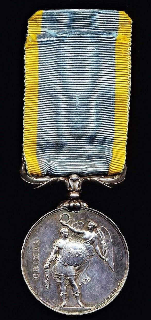Crimea Medal 1854-56. No clasp — image 3