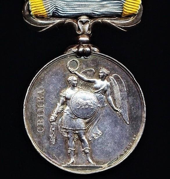 Crimea Medal 1854-56. No clasp — image 4
